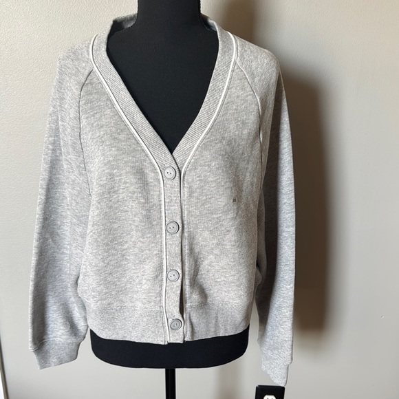 American Eagle Outfitters Sweaters - American Eagle Outfitters - Gray Button-Up Women's Sweater